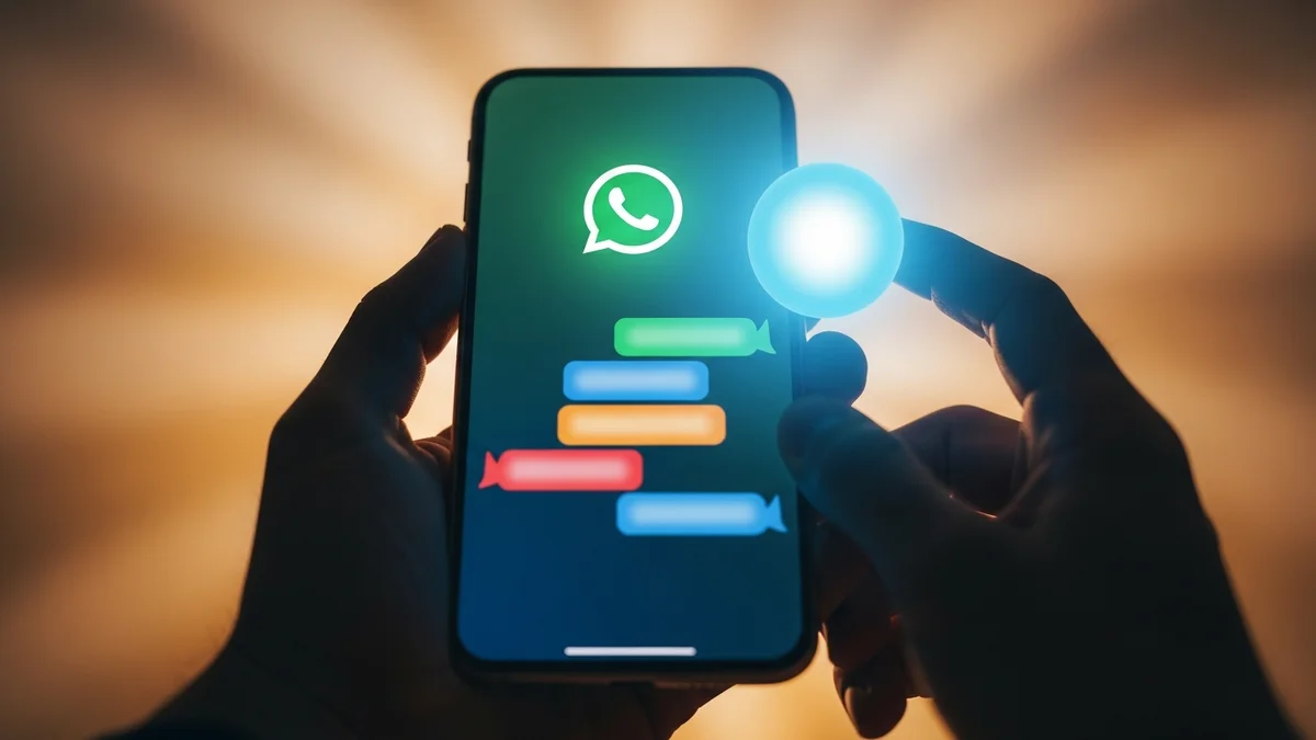 Ilustração representando construí um bot de whatsapp com ia sem programar — artigo do blog givanildo.com.br
