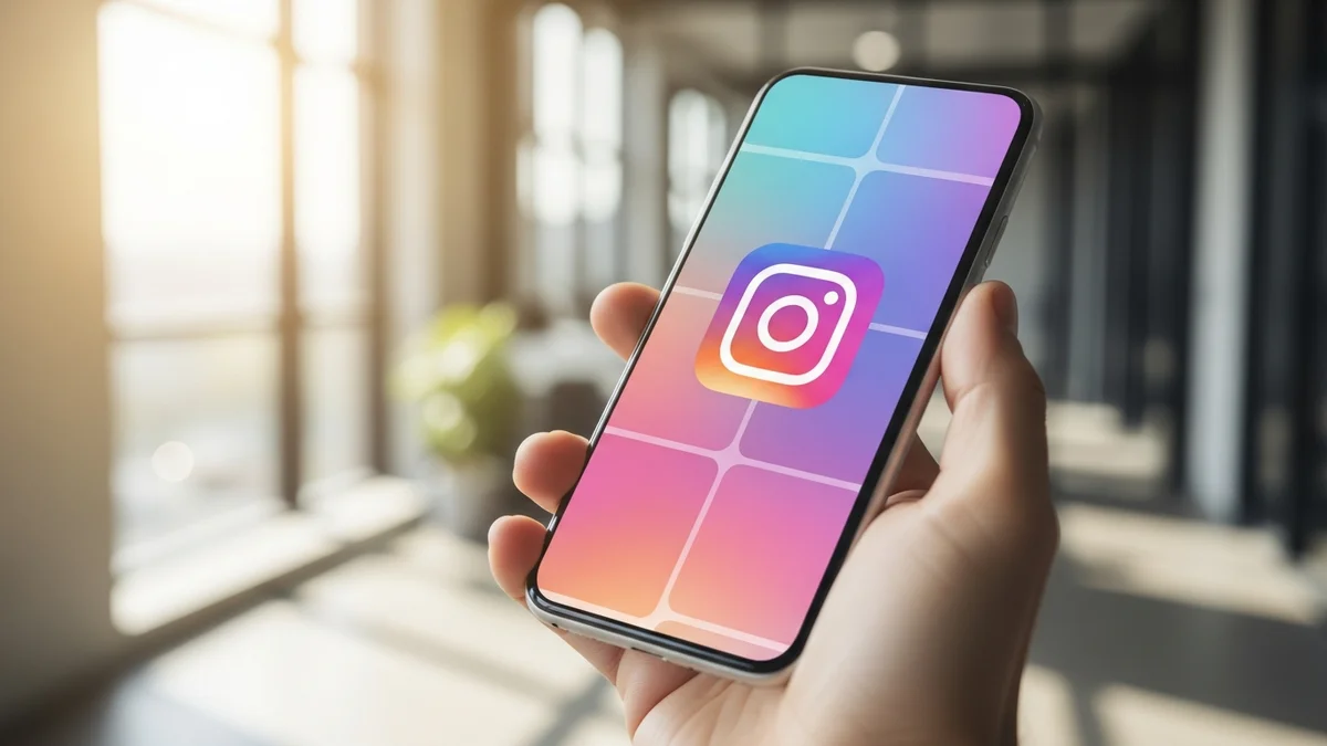 Ilustração representando instagram para corretores: como atrair clientes — artigo do blog givanildo.com.br