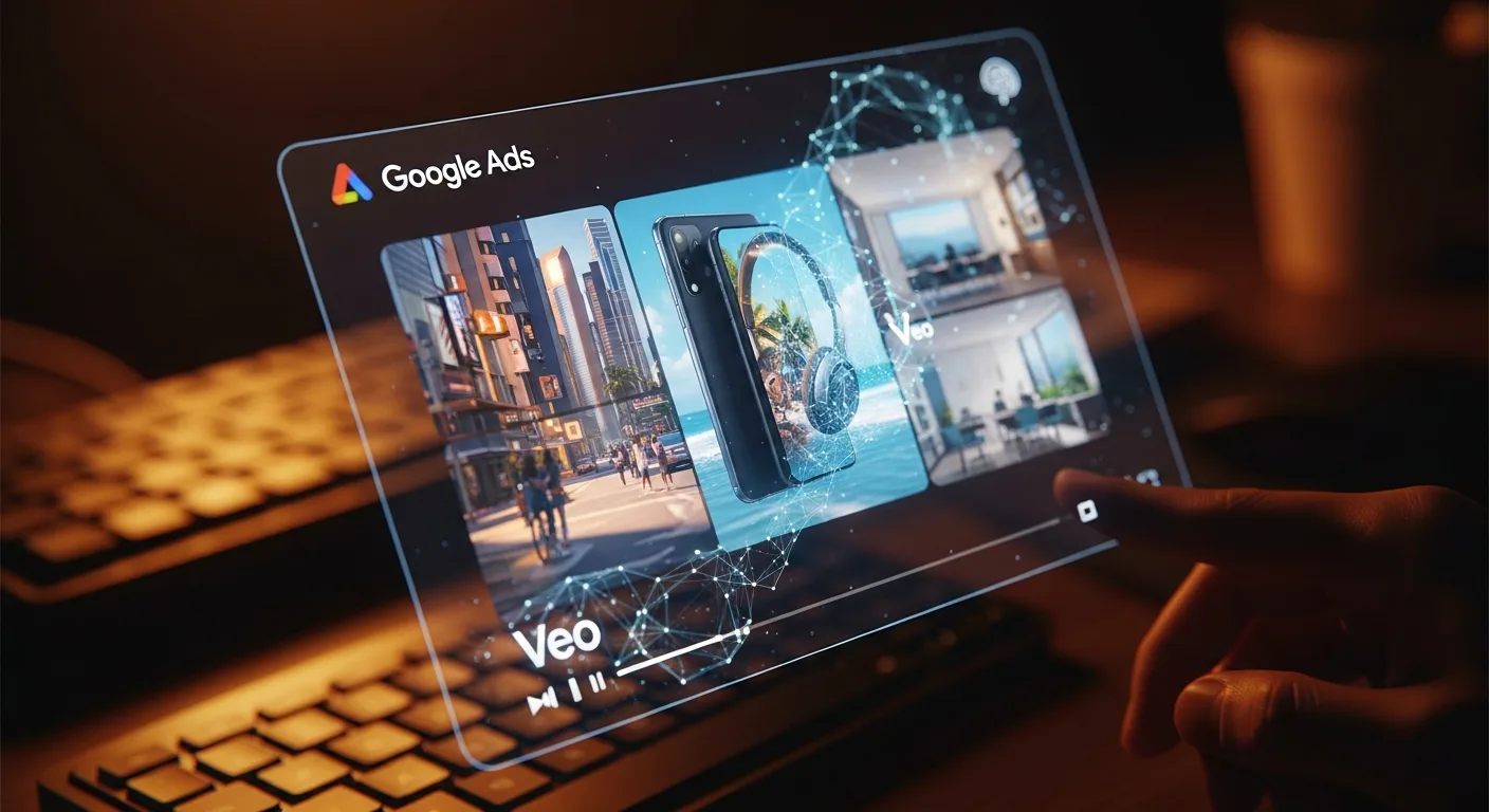 Tela do Google Ads mostrando planejador de cenários com gráficos de simulação